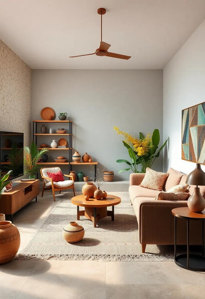 Handcrafted Pottery Accents: Incorporate handmade pottery for a personal touch that ⁣showcases craftsmanship and adds warmth to your decor