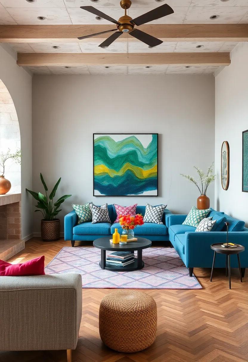 Color Shift through Accessories: ‍Introduce ‌pops of⁣ color with ‌thoughtfully​ chosen accessories, like cushions, vases, and wall‌ art, to easily transform ⁤your space and ⁤mood
