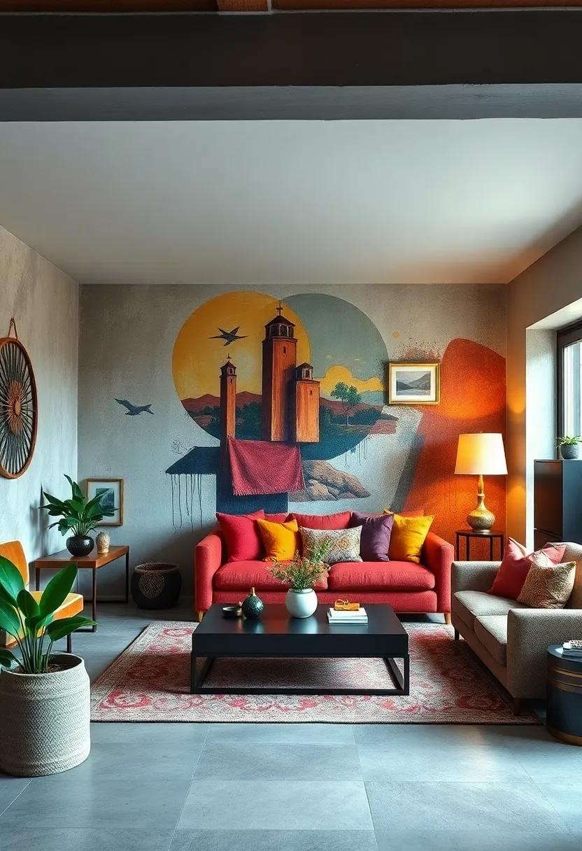 Hand-Painted Mural: Consider painting ⁣a mural or ‌commissioning a local artist to‌ add⁢ a one-of-a-kind artwork ⁤that​ resonates deeply with your tastes‌ and emotions