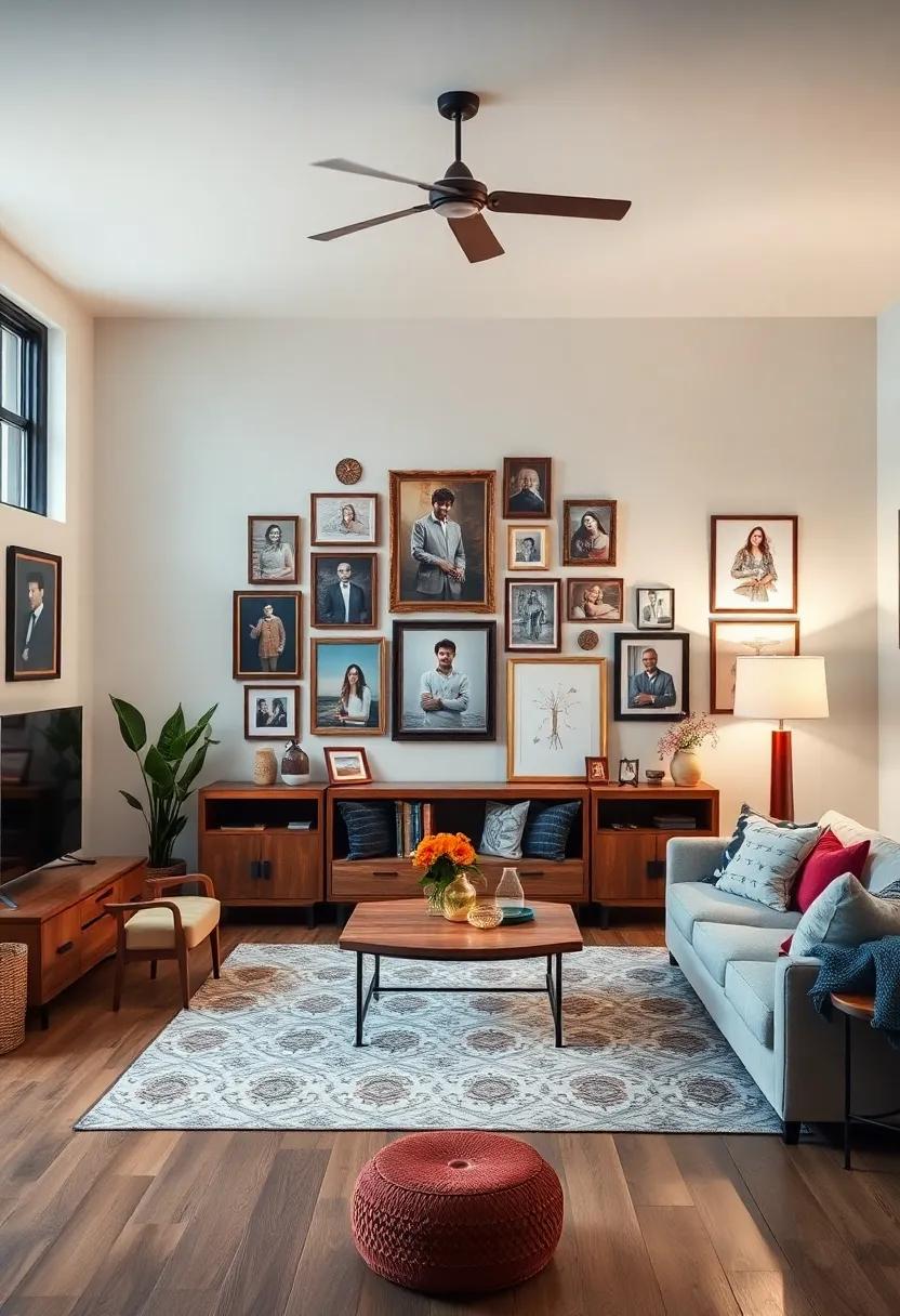 Showcasing Family Heritage with Custom Portraits and Frames