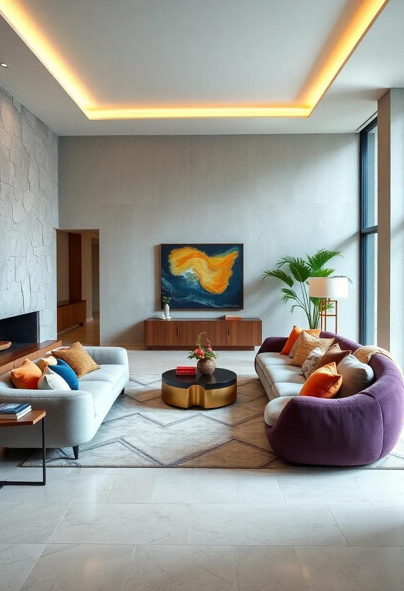 Transforming Living rooms⁣ with Bold Sculptural ​Sofa ⁣Designs That ‍steal the Show