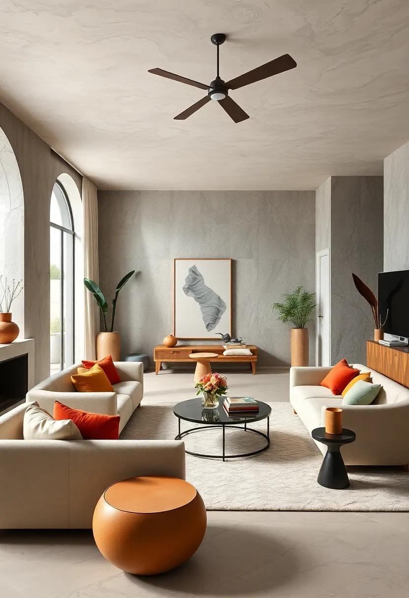 Balancing Minimalist and Maximalist Approaches to Sculptural Interiors