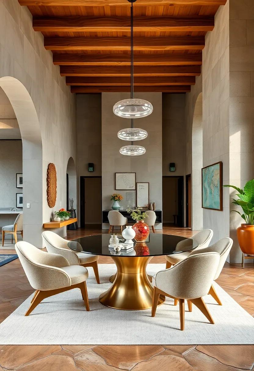 Creating a ⁤Dynamic Dining Experience with Curvilinear Sculptural​ Chairs