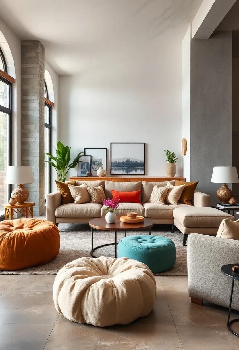 Botanical Prints ‍framed alongside Abstract Art: blend nature ‍with modern designs for a curated gallery feel