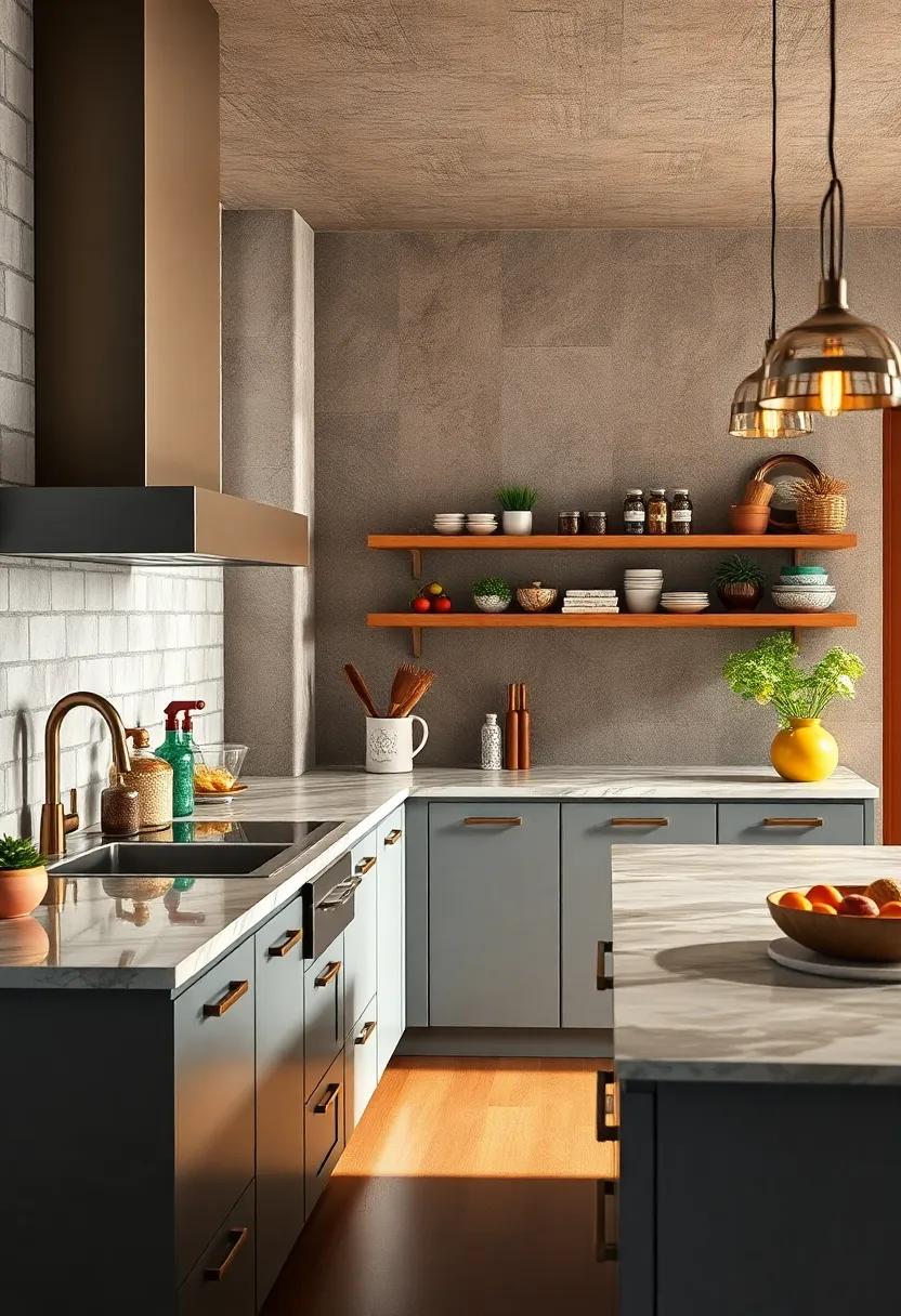 Colorful‍ Countertops: ​Consider materials like resin⁣ or patterned laminate ⁢for a splash of color and vibrancy