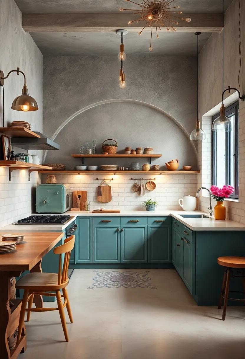 Vintage Appliances: Use retro-style appliances that blend modern technology with nostalgic aesthetics