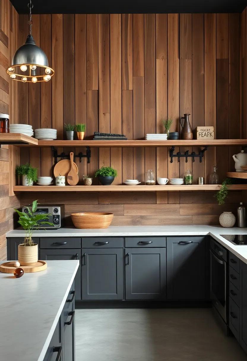 Repurposed palates: Use wooden pallets creatively to create shelving, accent walls, or even seating to introduce rustic charm