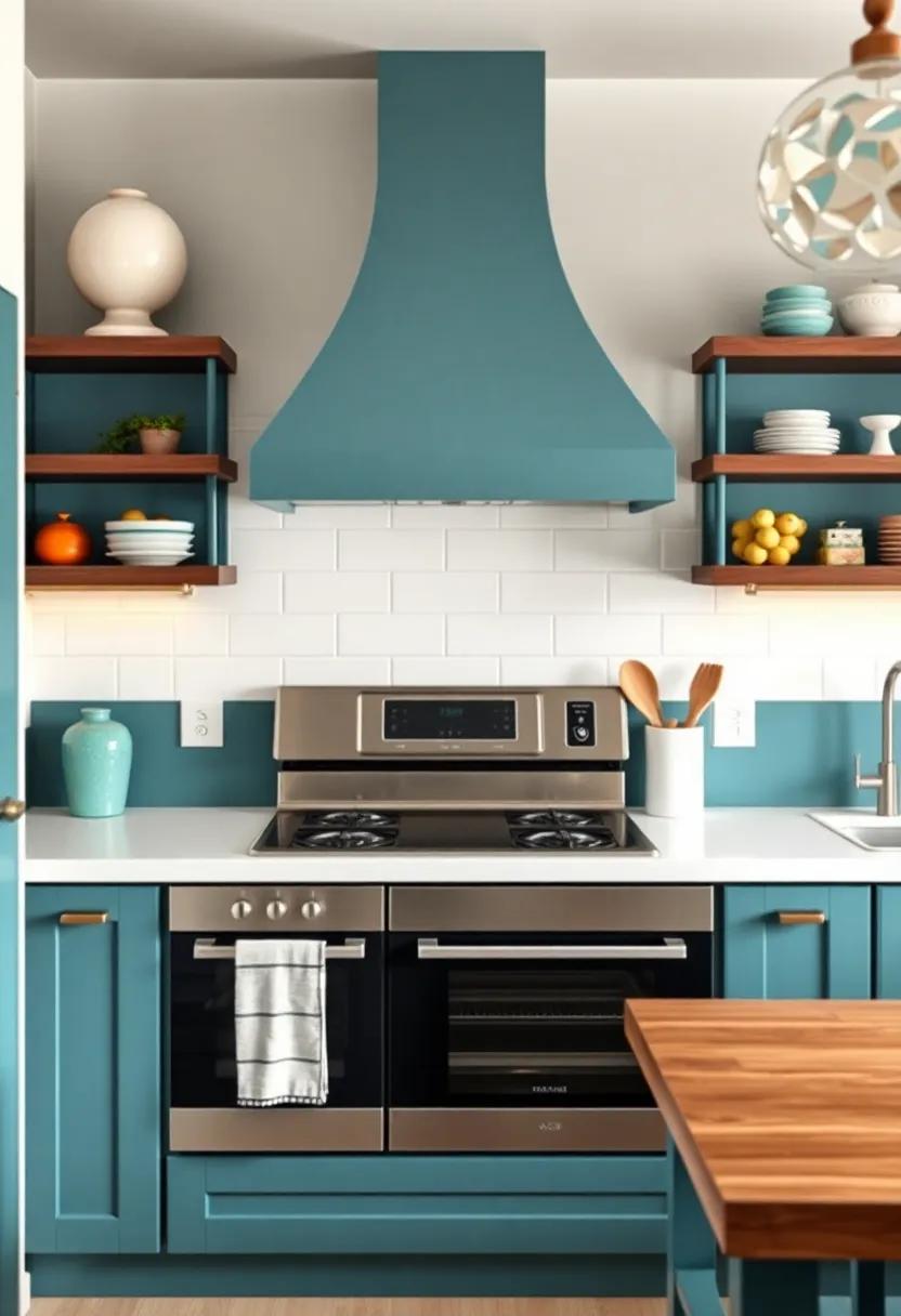 Whimsical decor: Incorporate quirky pieces like funky salt and pepper shakers or wall art that spark joy and conversation