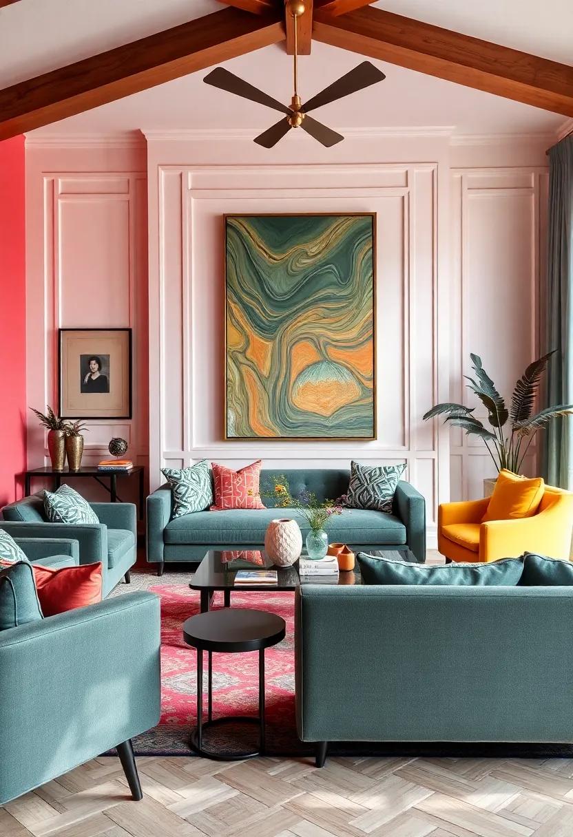 Bold Color Accents: Infusing​ Vibrancy into Your Living​ Room palette