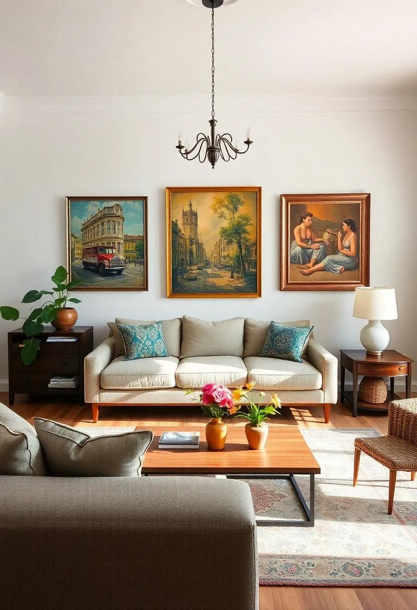 Tell a story: Select pieces that resonate with your personality or experiences, giving your living room a unique narrative