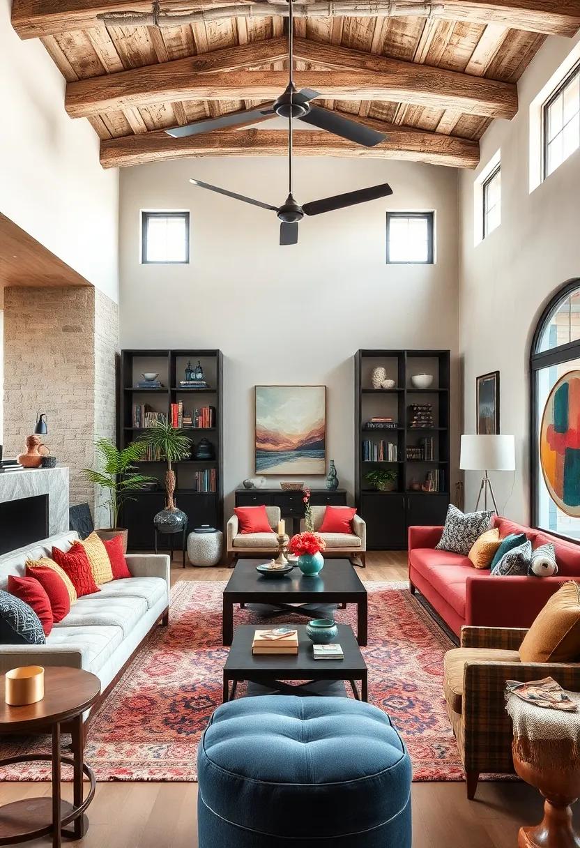 Architectural Details: Highlight architectural elements like exposed beams‌ or modern ⁢crown ⁢molding to elevate the overall design