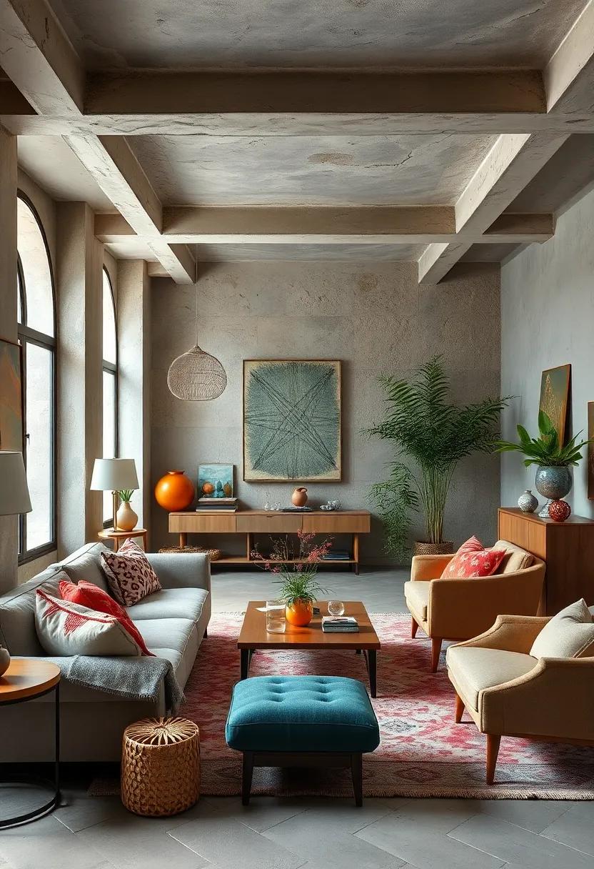 Celebrate Imperfection: Embrace the beauty of mismatched items; letting contemporary and vintage coexist can create a narrative of curated chaos