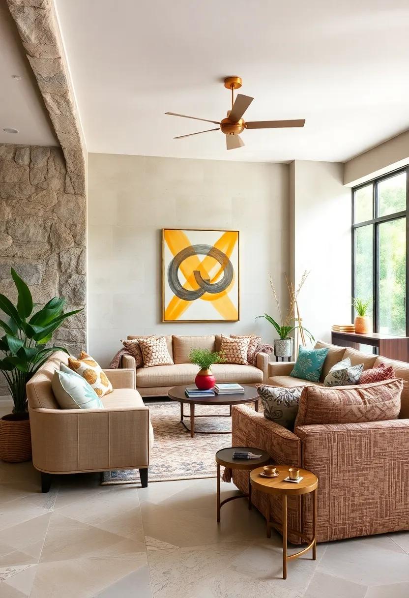 Repurposed Fabrics: Use remnants of your favorite fabrics to create unique accents, such as lampshades or cushion covers