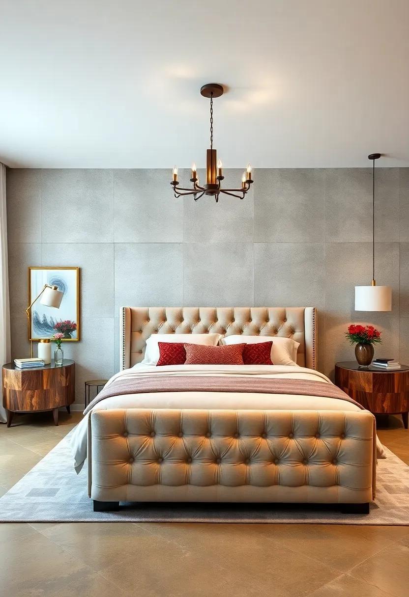 Choose a Tufted Footboard for Added Elegance