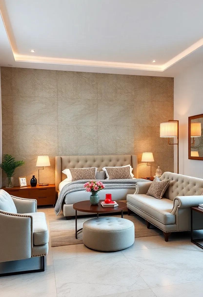 illuminate Your Space with Tufted Lampshades