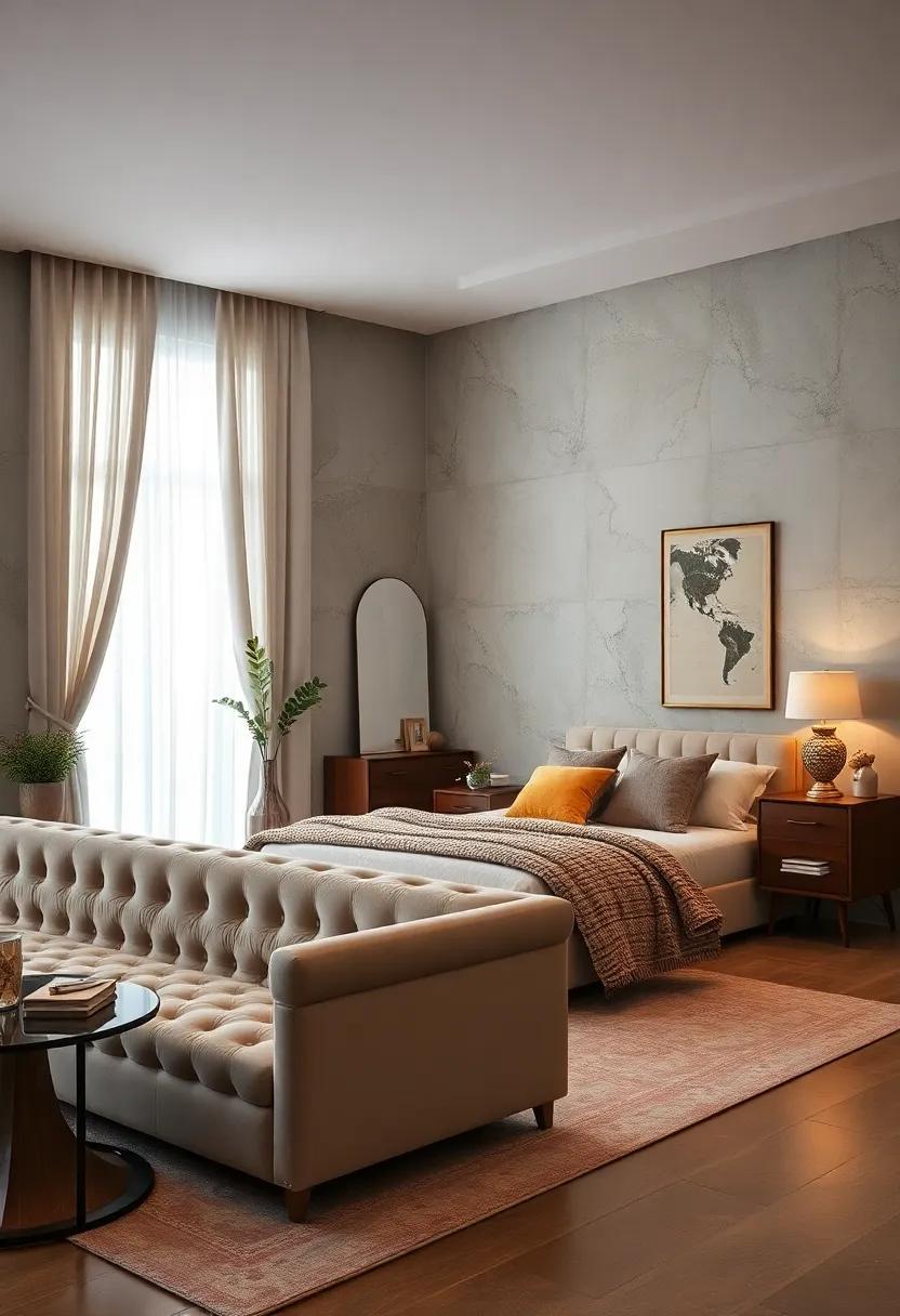 Let Tufted Furniture Inspire a Cohesive Design Theme throughout the Home