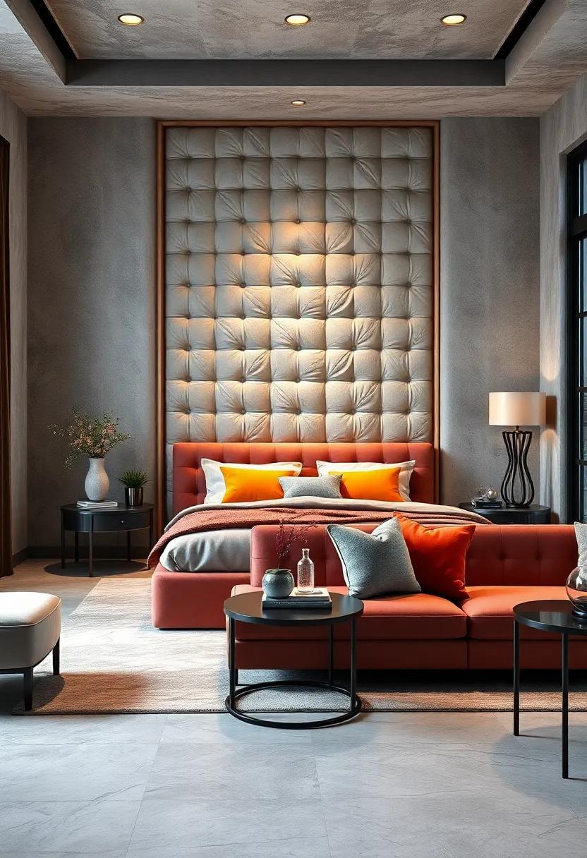 Turn to Tufted wall Panels for a Unique Focal Point