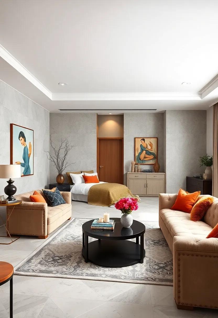 Use a Tufted Sofa to Create a Statement Living Space