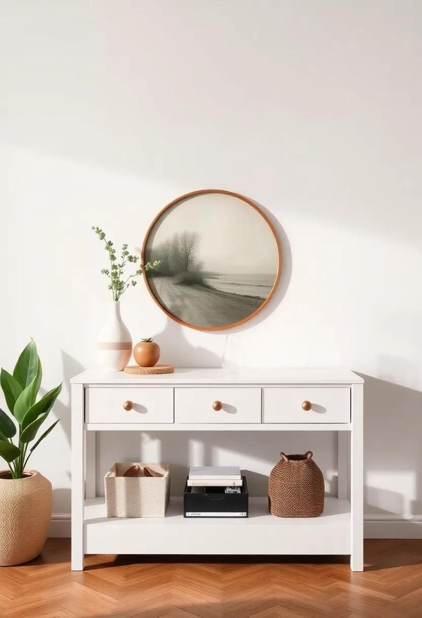 Incorporating Personal Artifacts for a Unique Console Table Style