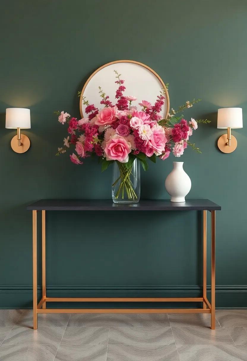 Floral Arrangements to Add Life to Your Console Table Design