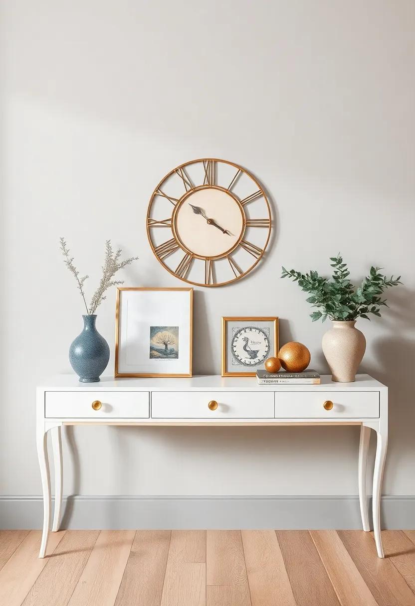 Mixing Vintage and Modern Decor on Your Console Table