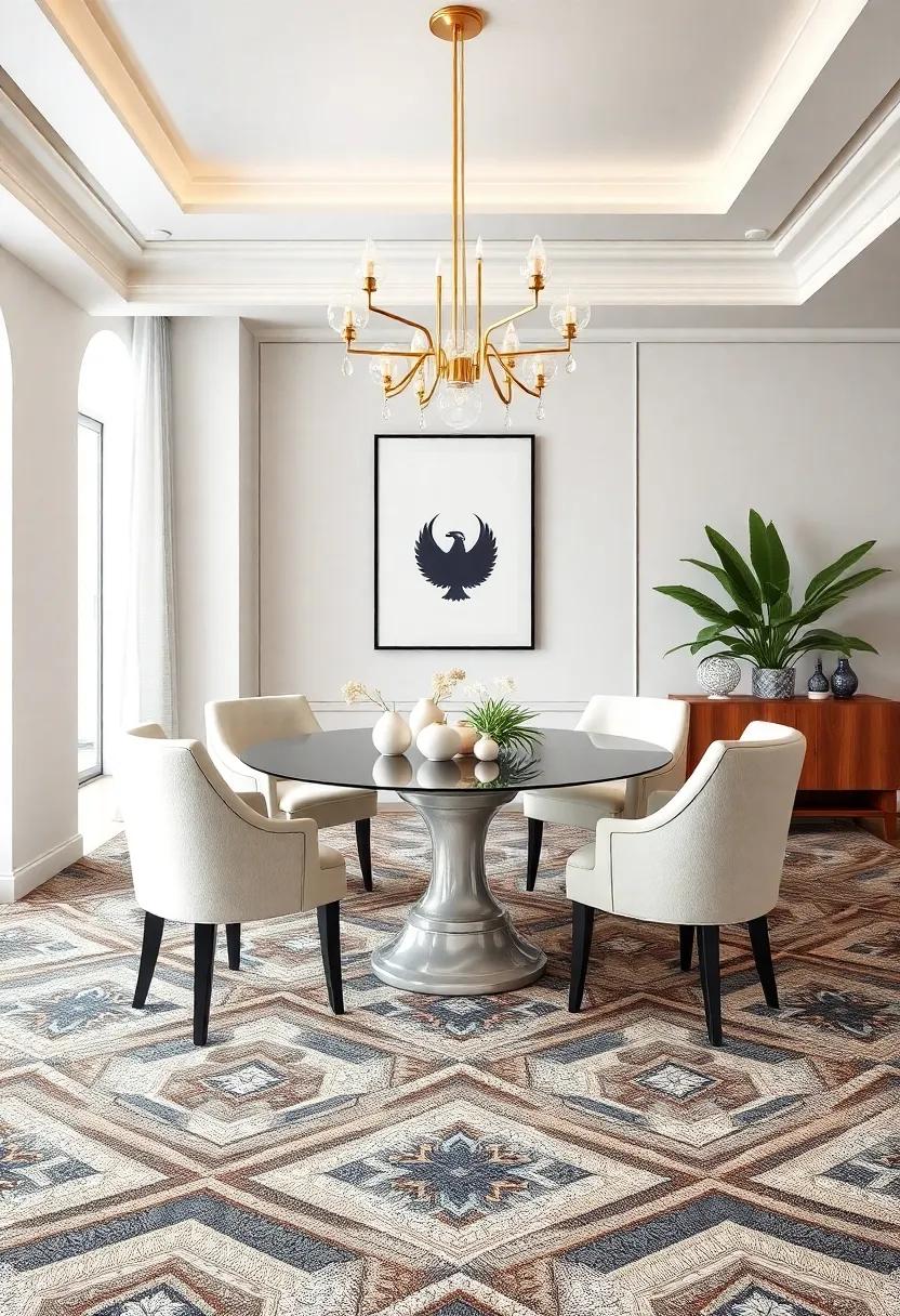 Geometric Patterns:​ Create visual Interest and Modern Flair in⁢ Your Dining⁢ Room