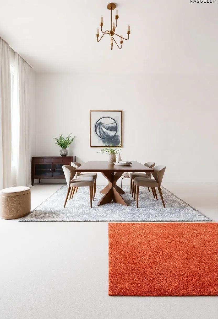 The ‍Impact of Texture: Choosing ‌Rugs That Converse with Your Dining decor