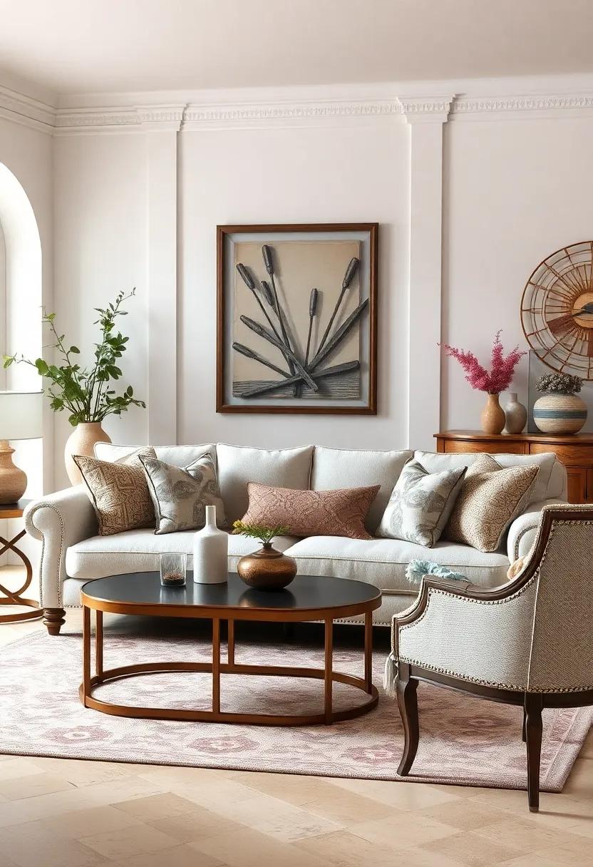 Decorative Pillows: Add ‌soft, patterned pillows in muted tones to your sofa for a plush and⁣ inviting⁢ feel that enhances comfort