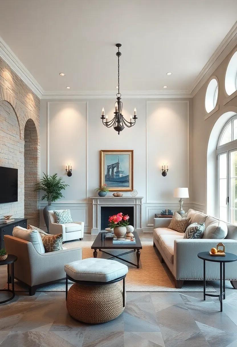 layered ⁣Lighting:‍ Incorporate a ​mix​ of ‌ambient, ⁤task, and accent ‌lighting to create a dynamic ⁣and inviting atmosphere in your living room