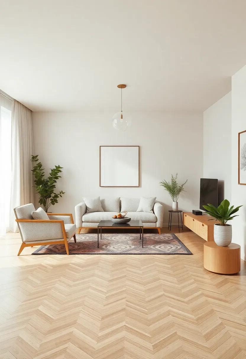 Flooring Choices: Opting for Warm Materials to Enhance Ambiance