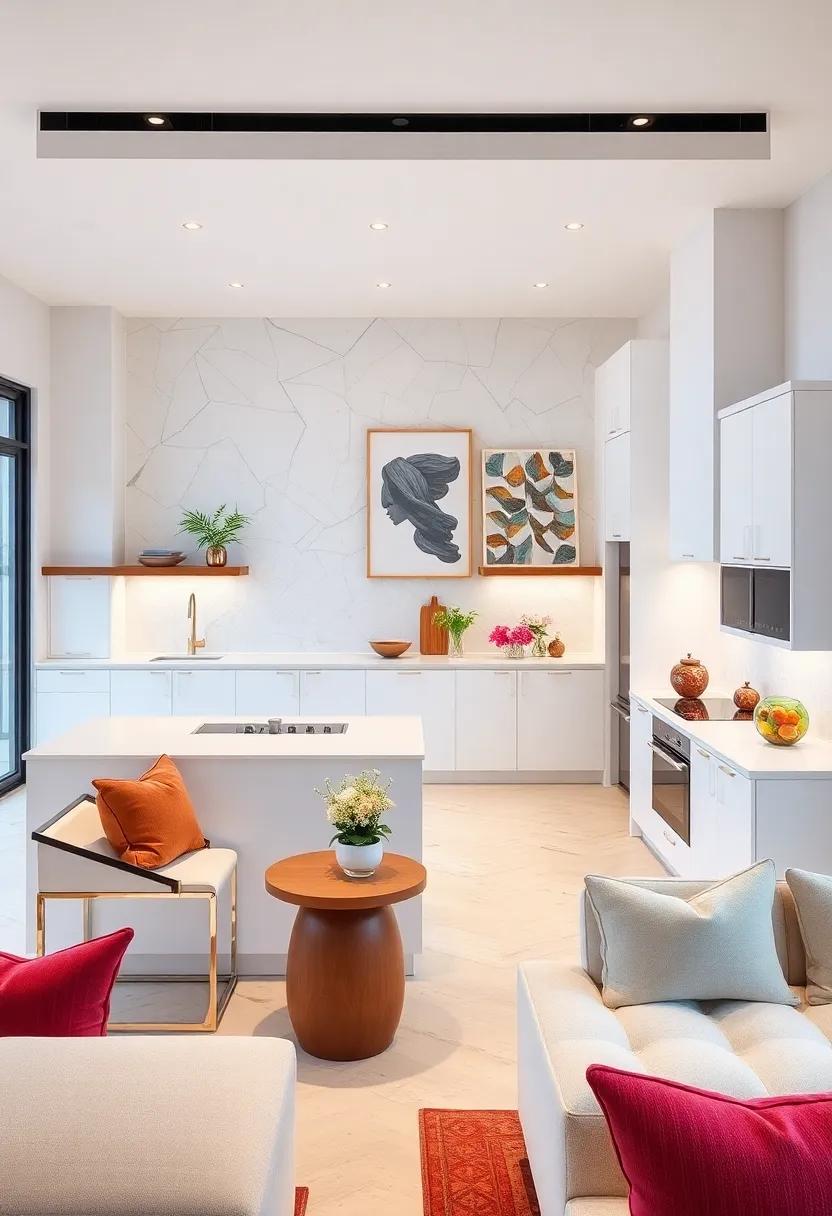 Artistic Wall Décor: Introduce art pieces or wall decals that complement⁣ your kitchen’s color scheme, infusing personality into the space