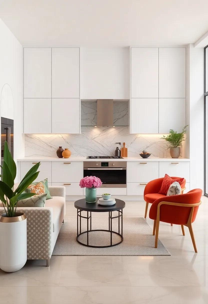 Luxurious Hardware: Choose high-end finishes for cabinet knobs and drawer pulls, such as brushed gold or polished nickel, to enhance the luxurious vibe