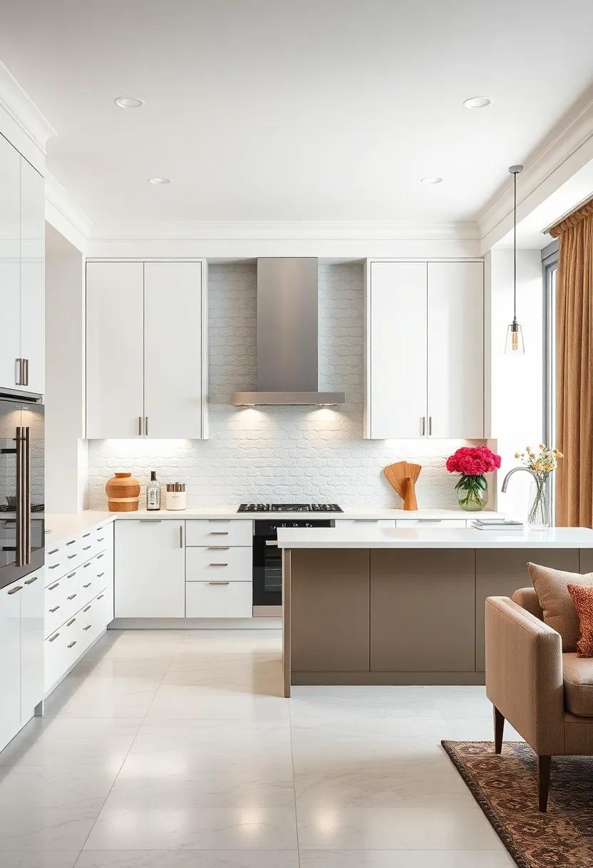 Hidden Appliance Garages: Create designated spaces for appliances to remain out of ​sight when not in use, preserving the kitchen's clean look