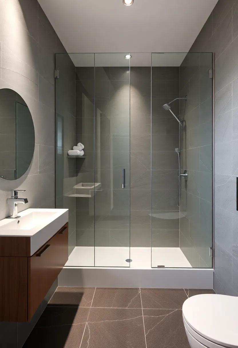 Innovative Materials and Textures in ⁣Glass Shower ⁢Enclosures