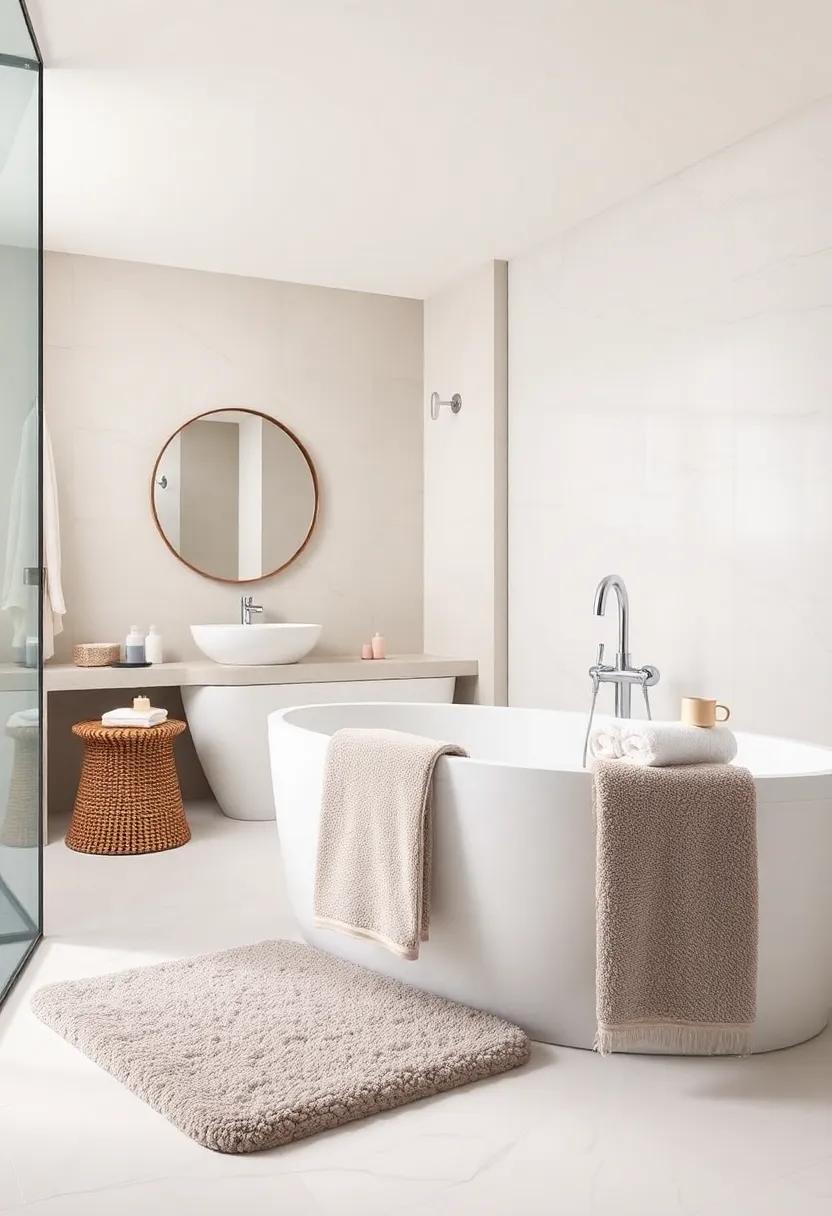 Sink Into Comfort: The Benefits of Thick, Plush Bath Mats for Your Ensuite