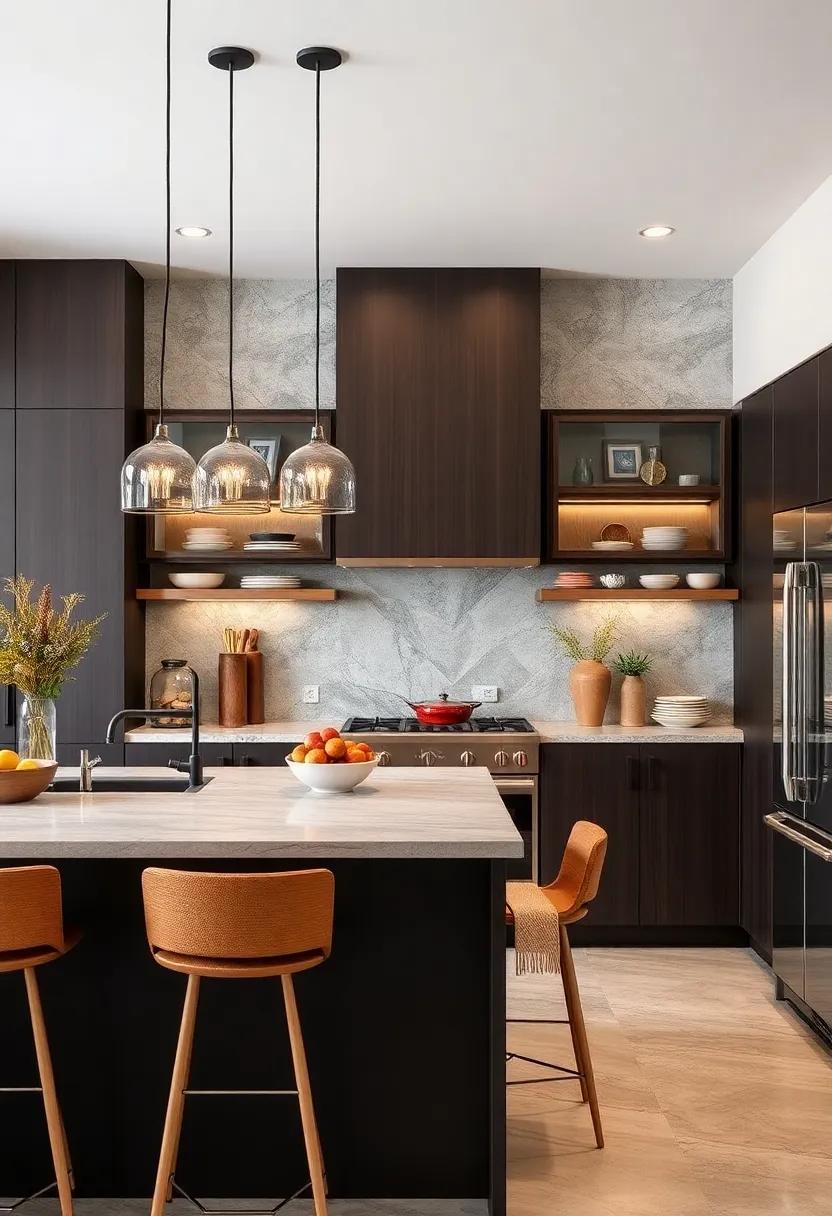 space-Saving Solutions: Check out clever storage solutions within espresso cabinets that maximize your kitchen's functionality while maintaining a sleek look