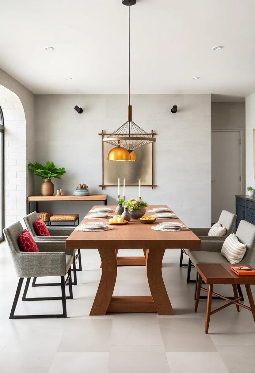 The Modern Farmhouse: Marrying contemporary design with rustic elements,this extendable table brings the charm of countryside dining into the heart of your home