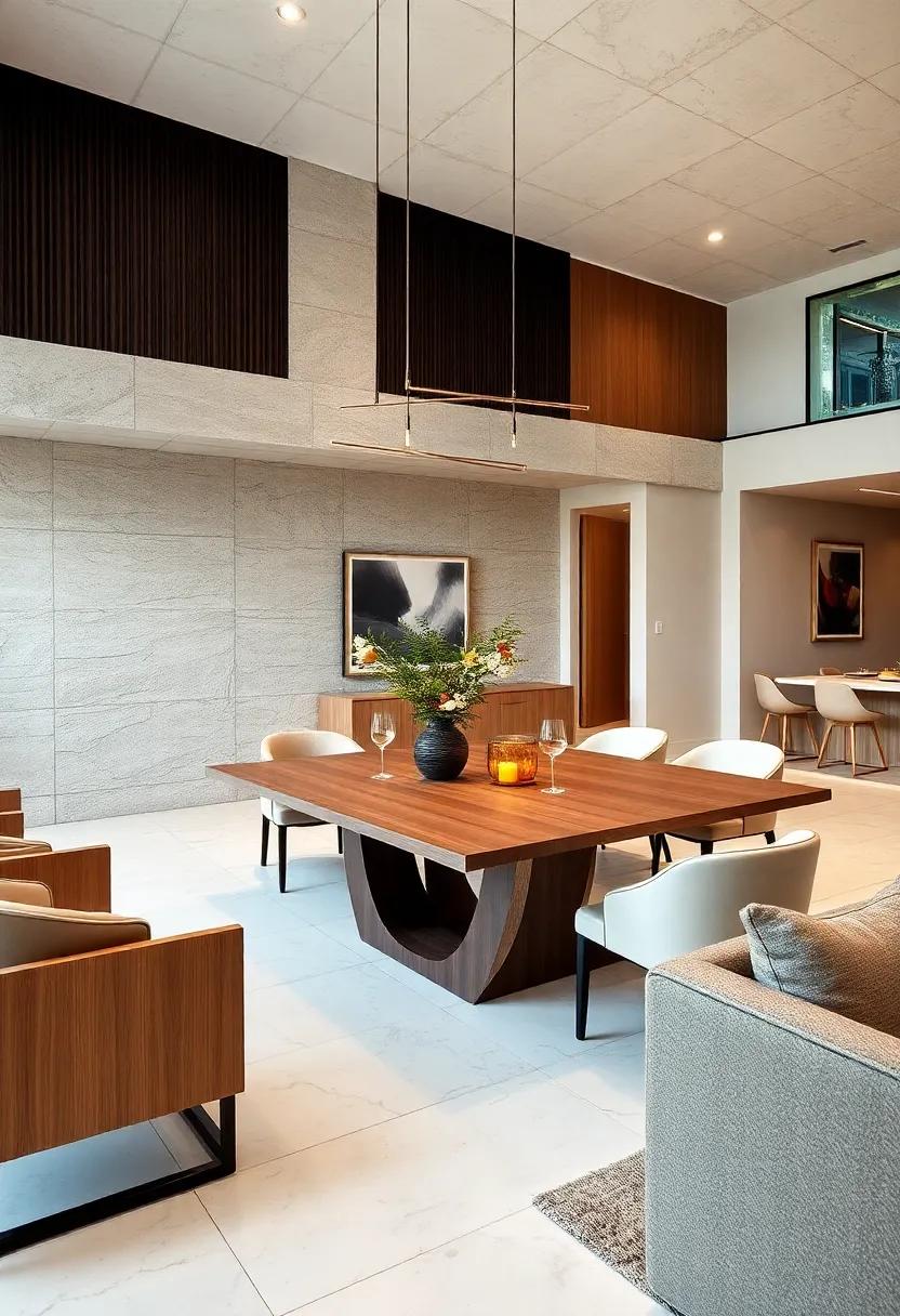 The Slide-Out Stunner: Ingenious sliding extensions provide extra space for guests, turning an intimate dinner into a grand feast without compromising style