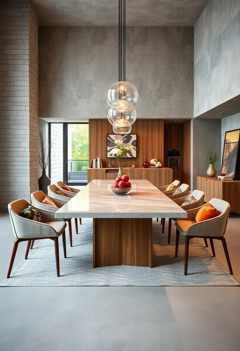 A Table for All Seasons: This versatile extendable design incorporates seasonal themes, allowing you to style your dining space around holidays and gatherings