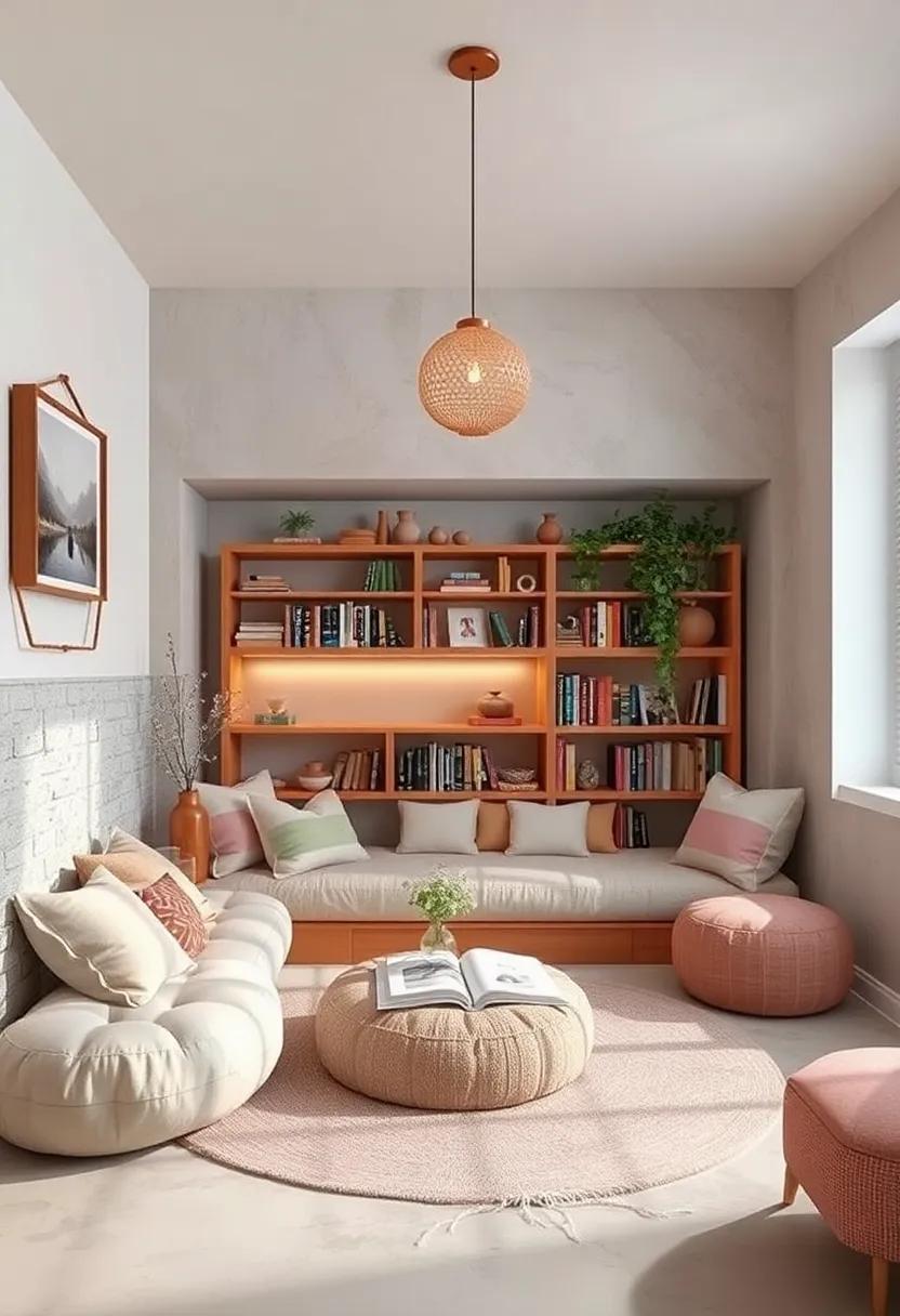 Cozy Reading Nook: Set up a comfortable corner with soft cushions and a personal library to escape into fairy tales at any time