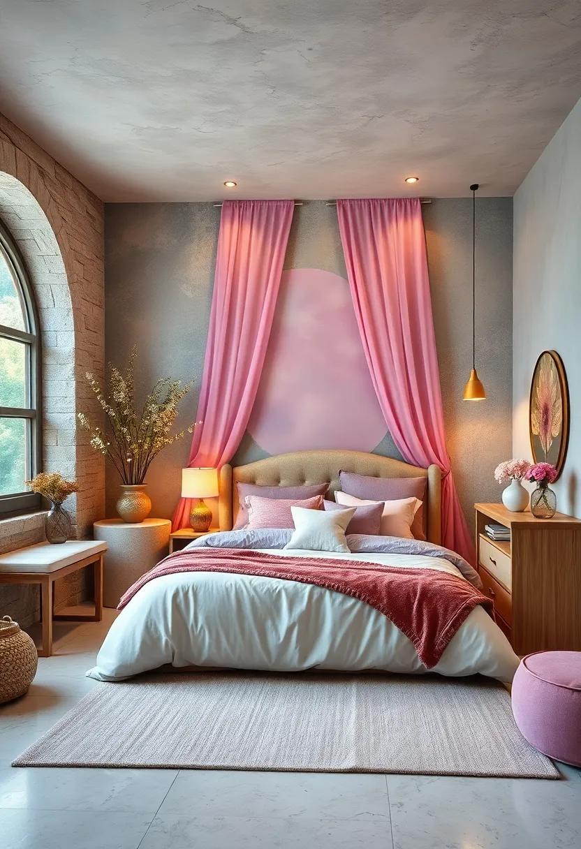 Fantasy-Themed Bedding: Look for bedding sets that feature mythical creatures or enchanting landscapes to amplify the theme