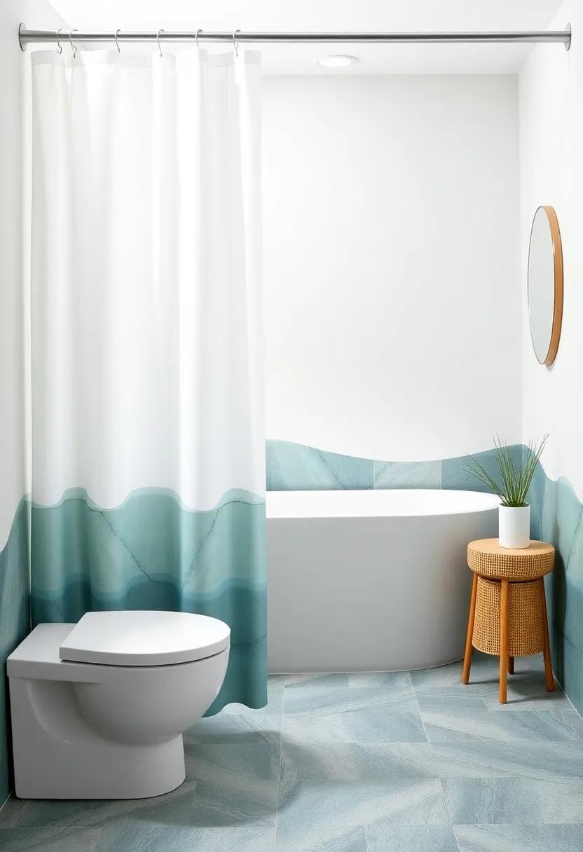 Stylish Shower Curtains that Double as Art