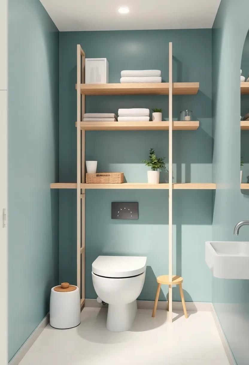 Utilizing Vertical Space with Open Shelving designs