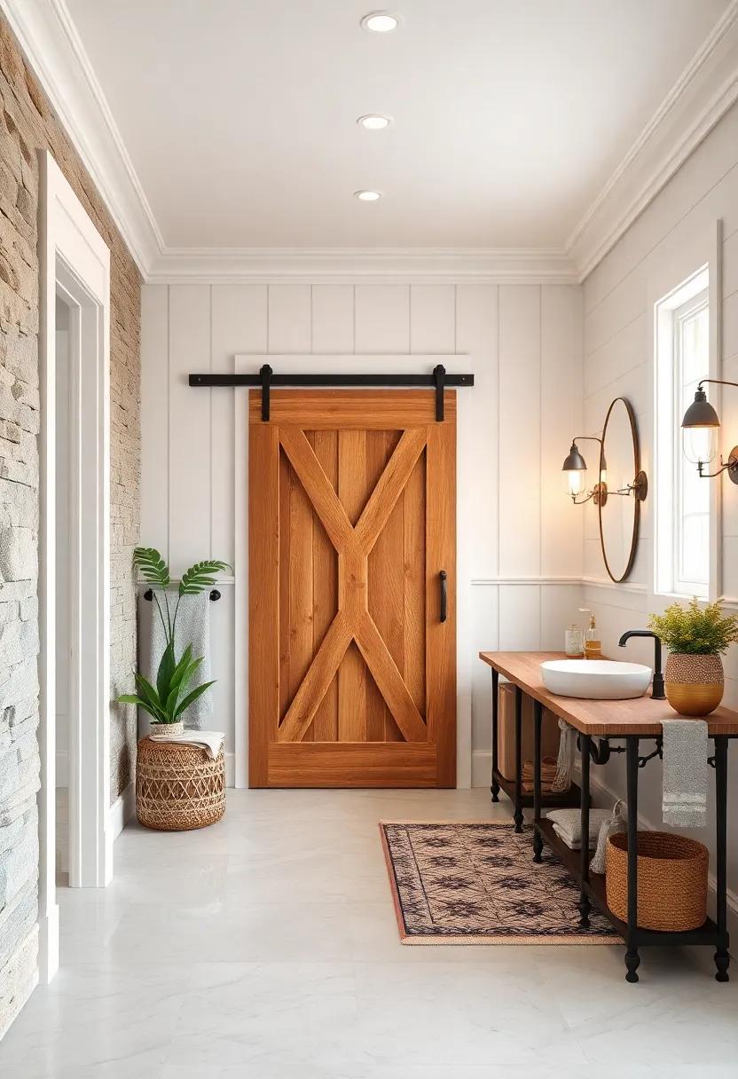Elegant Trim: Highlight the difference trim ⁤details can make, from classic crown molding to ⁢rustic beadboard, framing ⁢your barn door beautifully