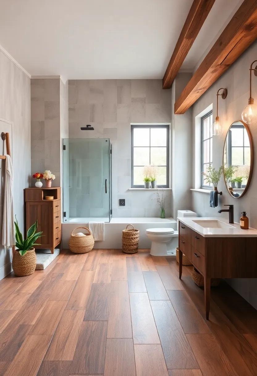 Distressed ‍Engineered Wood: Achieve a weathered look with distressed engineered wood that ⁢combines accessibility and rustic ⁣appeal