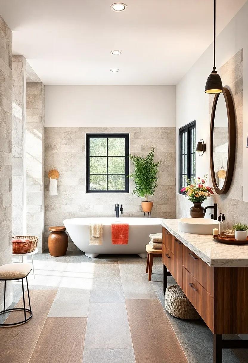 Luxury Vinyl Tile: Explore ​luxury vinyl tiles that combine comfort and style in a farmhouse​ setting, available in various textures ‍and designs