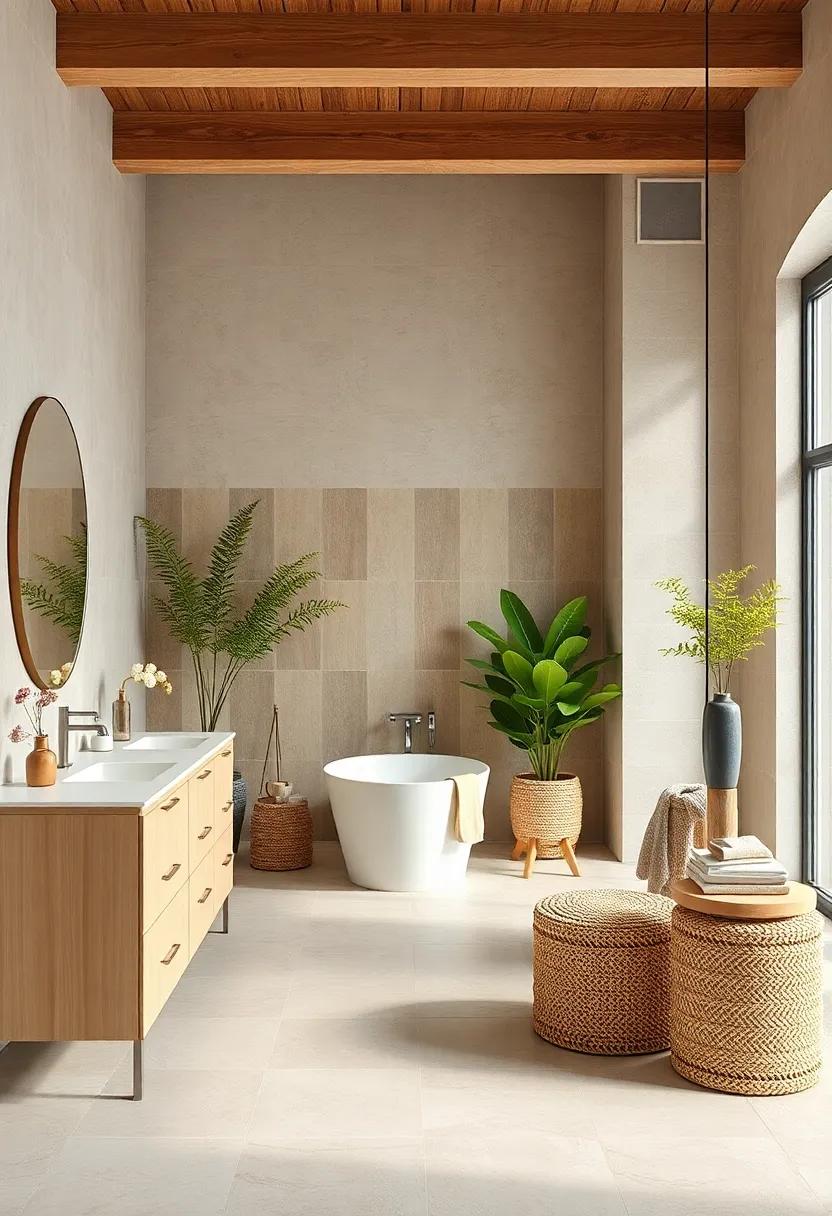 Neutral Porcelain Tiles: ⁢Opt for neutral-toned porcelain ⁤tiles for ⁢a sophisticated yet serene atmosphere, ⁤providing a cohesive ​look