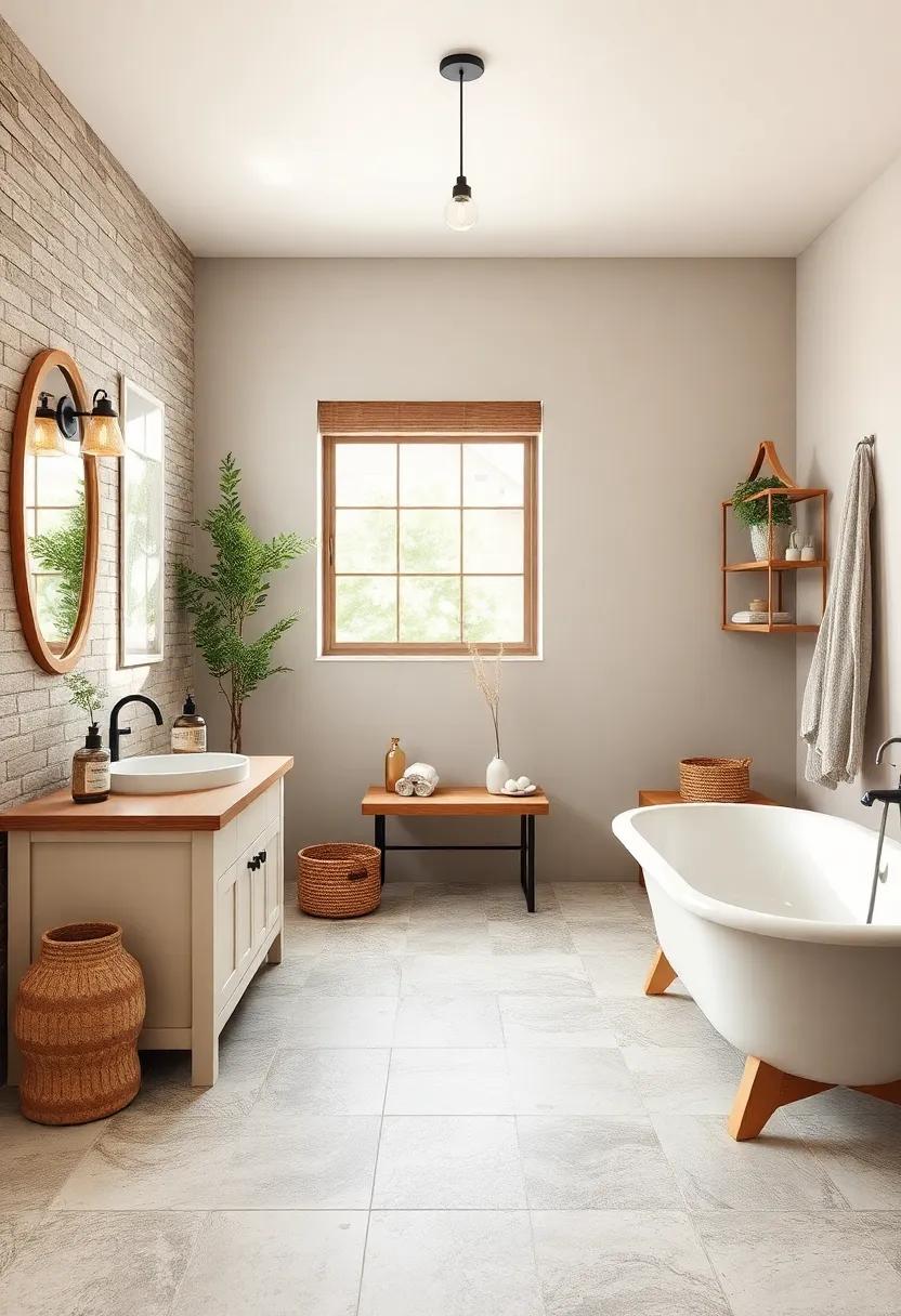 Stamped ⁤Concrete: get creative ‍with ‌stamped concrete that resembles natural patterns and textures, fitting perfectly⁢ in a ⁣farmhouse setting