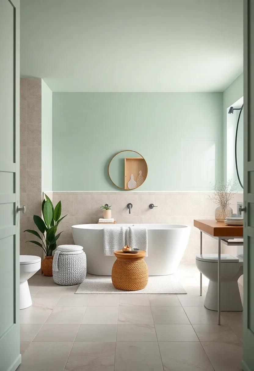 Seafoam Green: Channel coastal vibes with a seafoam green that evokes feelings of calm and connects you to the outdoors