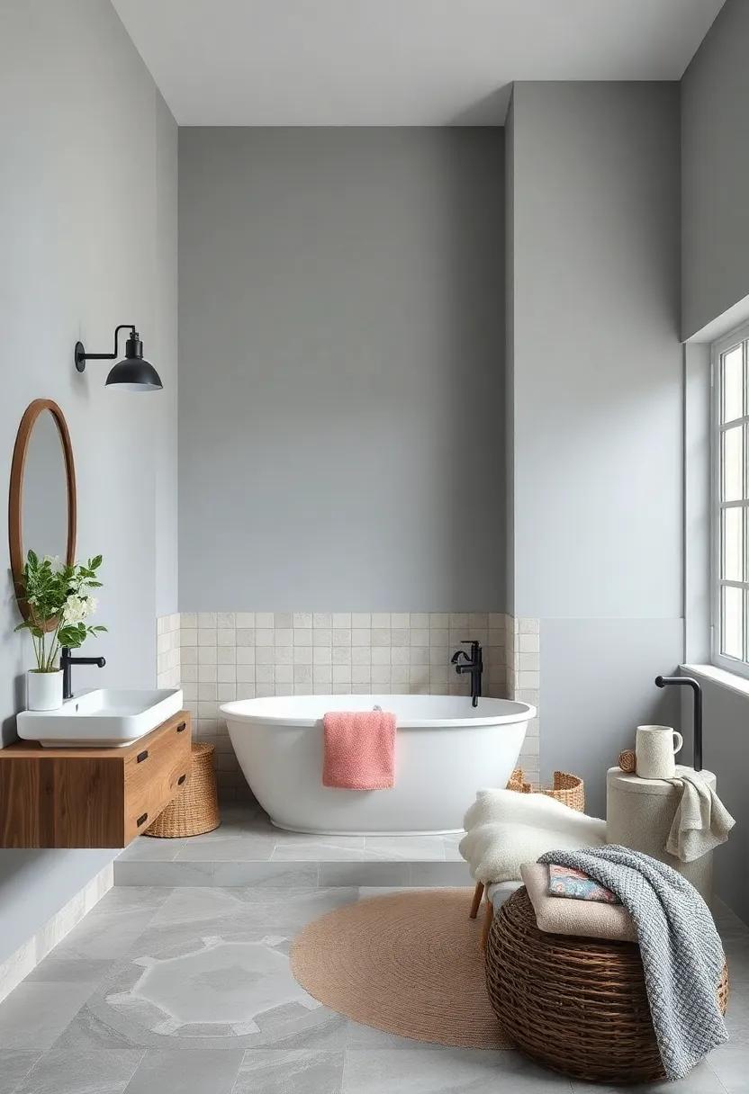 Soft Grey-Blue: Combine the tranquility of blue and the neutrality of gray for a versatile color that harmonizes with various decor styles